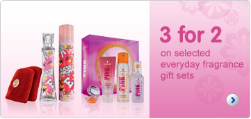 3 for 2 on selected everyday fragrance gift sets